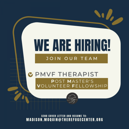 Now hiring: PMVF (Post Masters Volunteer Fellowship)