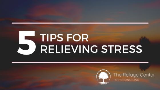 5 tips for relieving stress