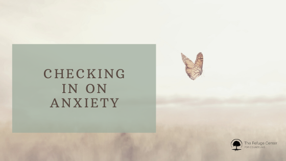checking in on anxiety