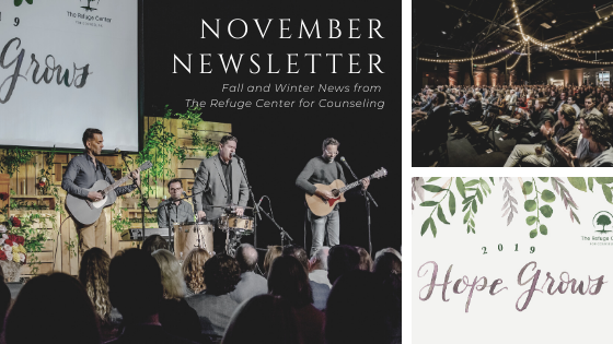 The Refuge Center November 2019 Newsletter