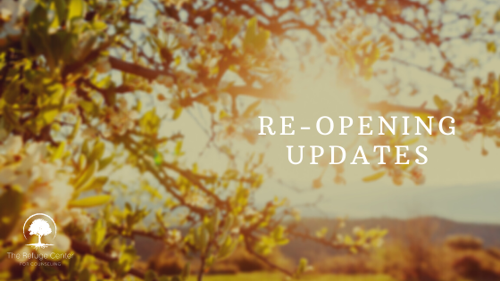 Re-Opening Updates from the Refuge Center for Counseling