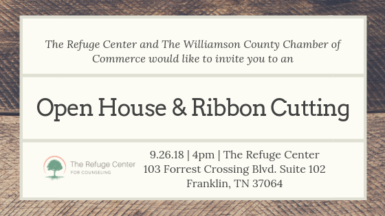 Refuge Center Open House Invitation